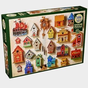 🧩 Jigsaw Puzzle 1000 pieces by Cobble Hill Puzzles 🏘️ Cuckoo and Friends 🌱